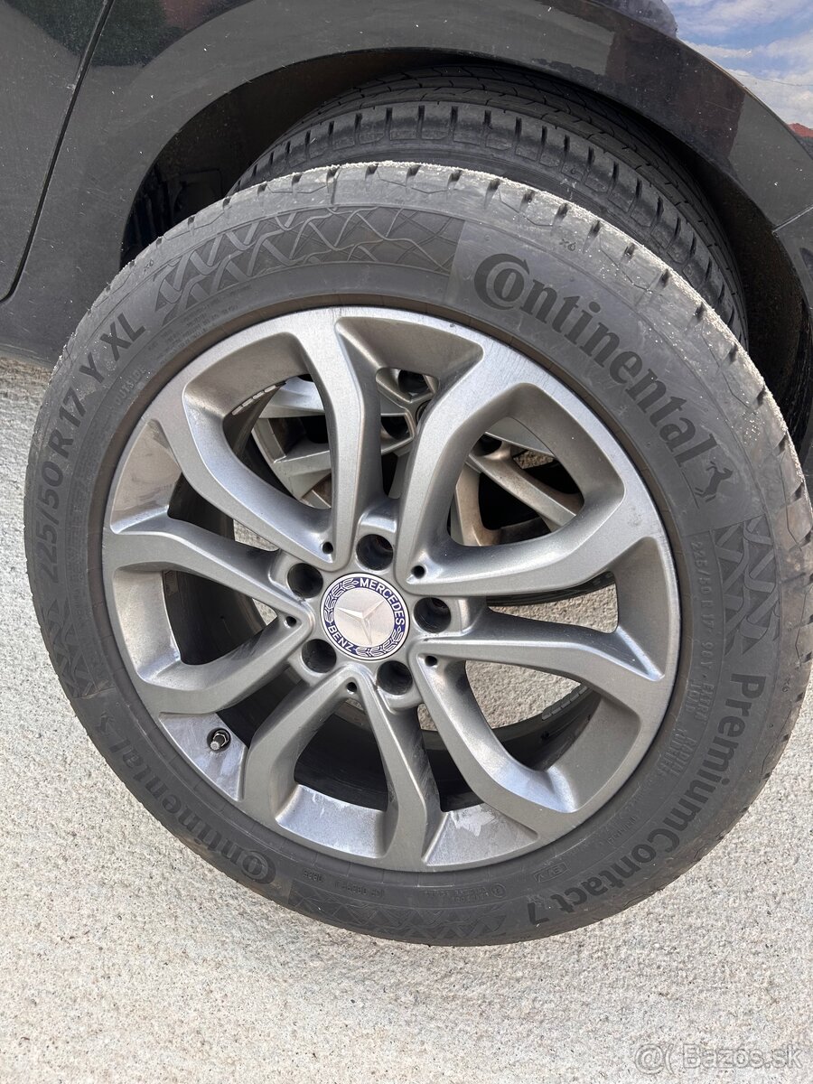 Predám Mercedes disky +pneumatiky 225/50 R17