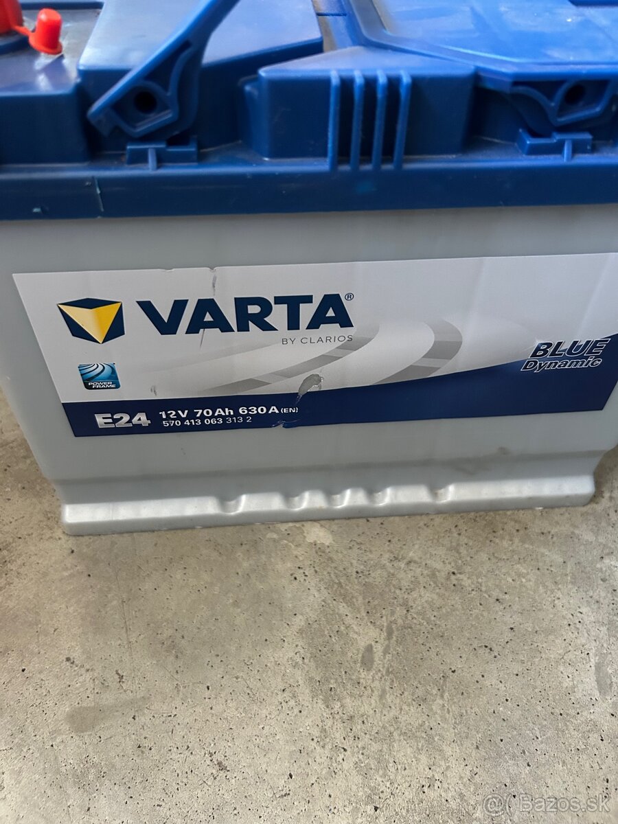 Varta 70Ah 630 A