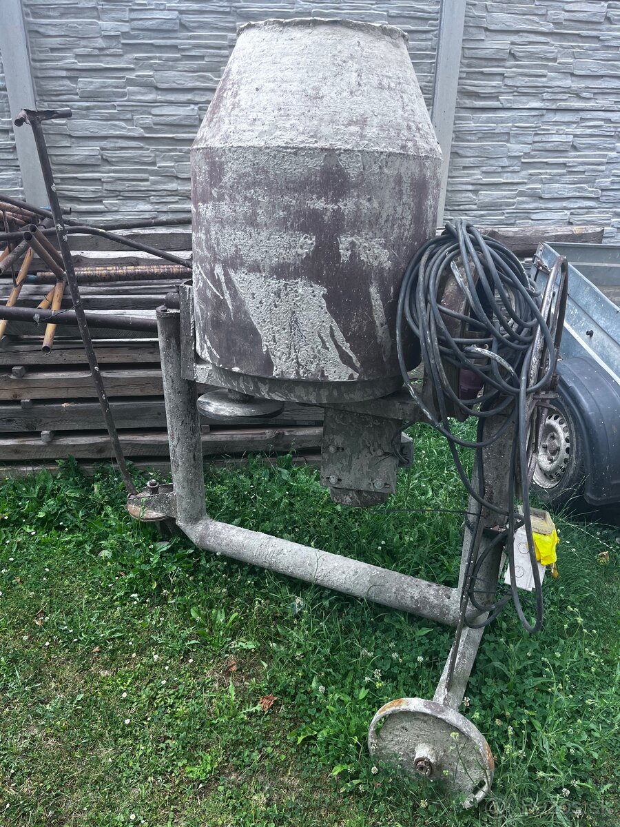 Predám miešačku na betón