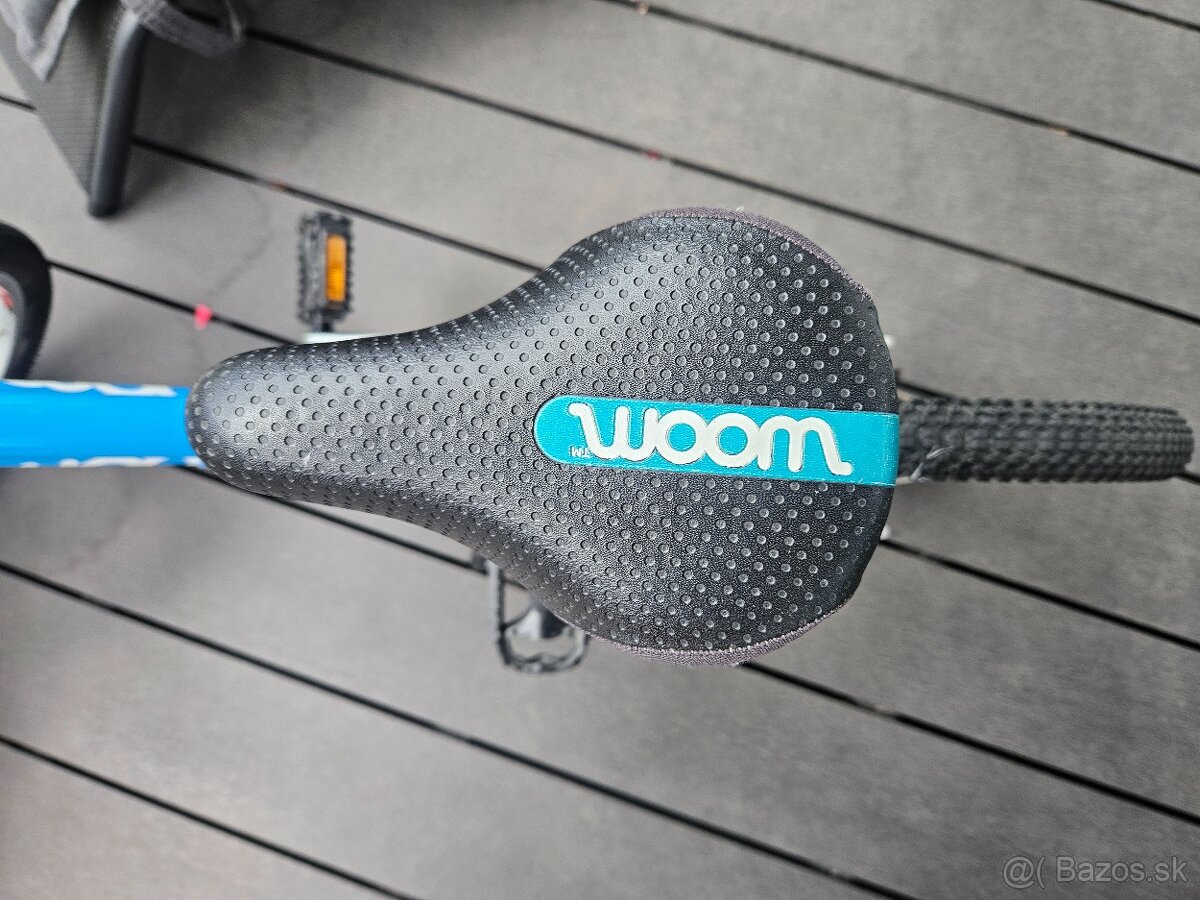 Woom 3 detský bicykel modrý