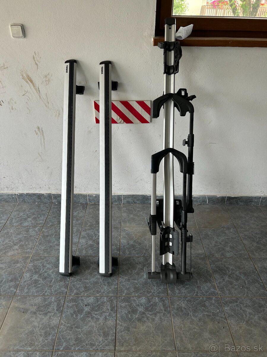 predám strešný nosič na H Tuscon a nosič bicyklov