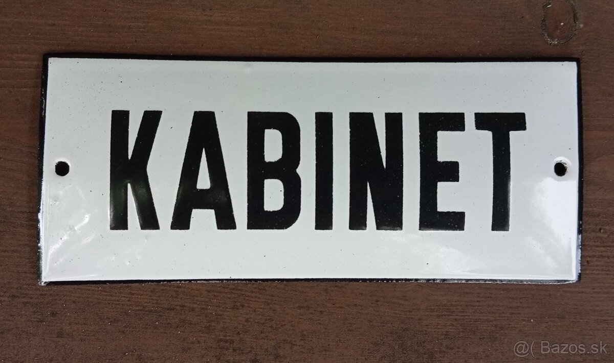 Smaltovaná tabuľka