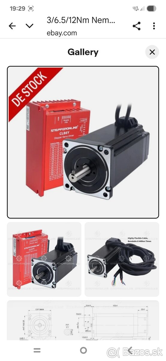 Nema 34 s driverom 12Nm