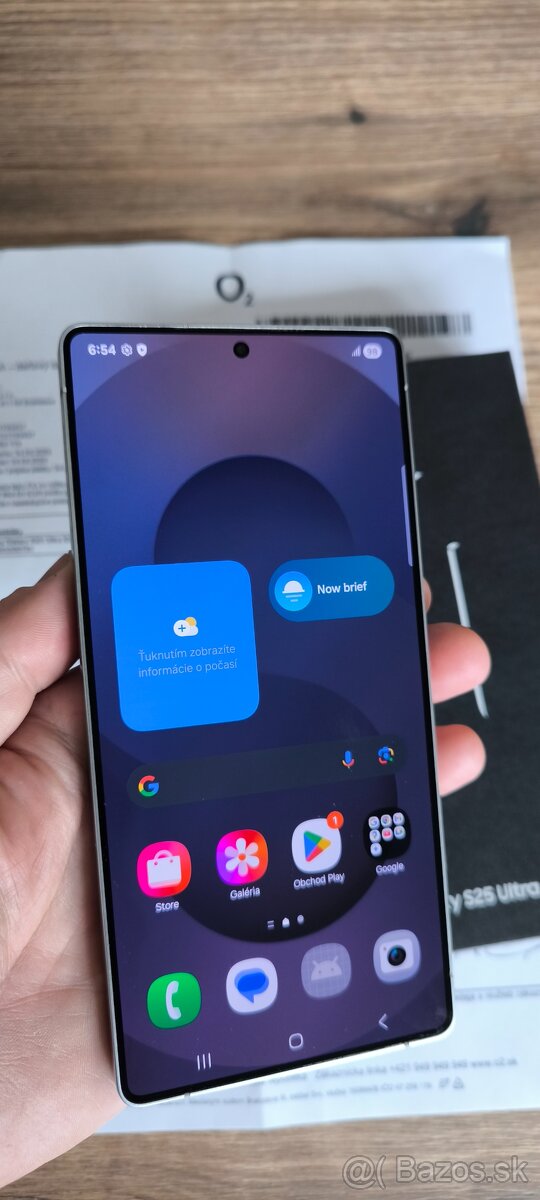 Samsung S25 Ultra 5G 512GB, modrý titán ako nový