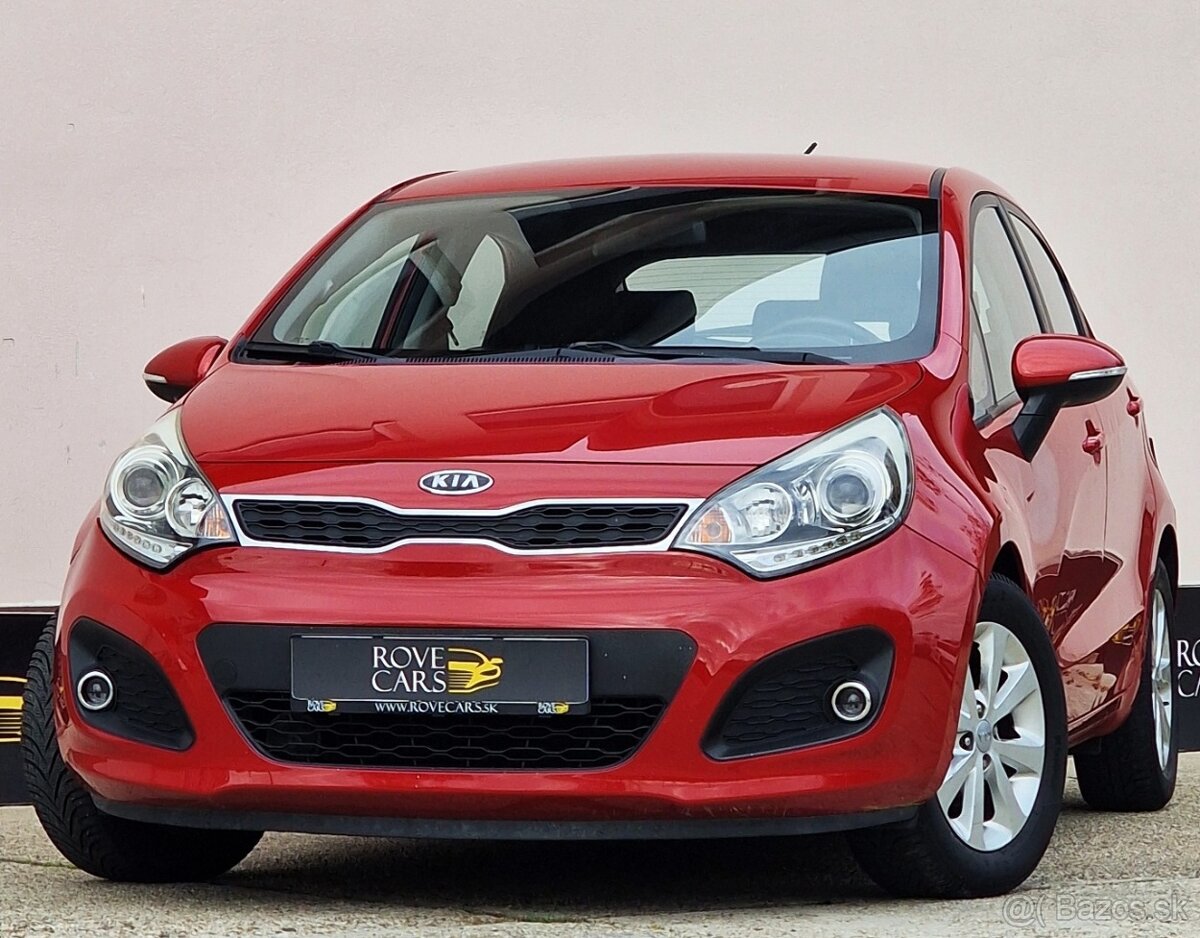 Kia Rio 1.25 CVVT 62.5KW M5 SR 1 majiteľ servis len KIA