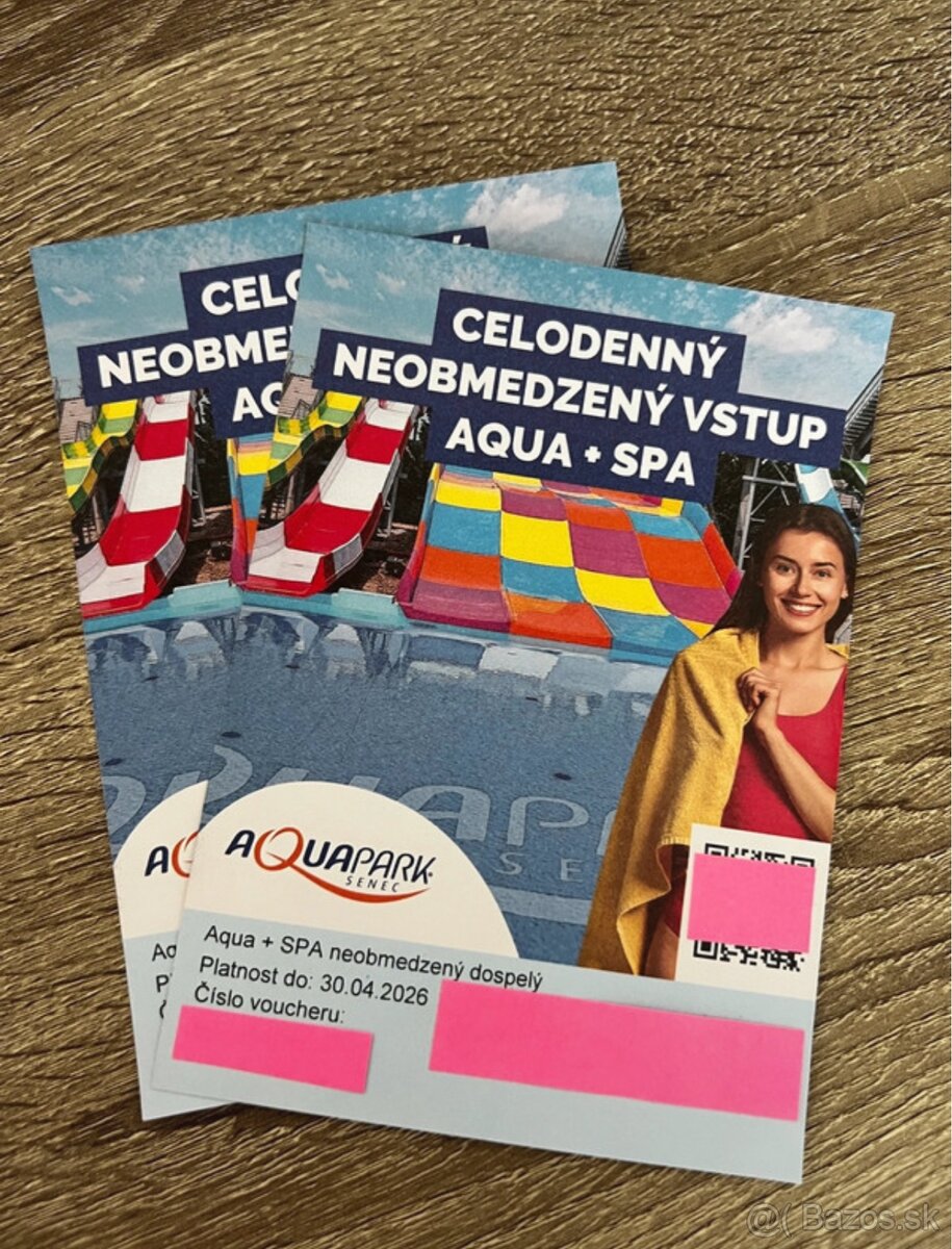 Vstupenka Aquapark Senec