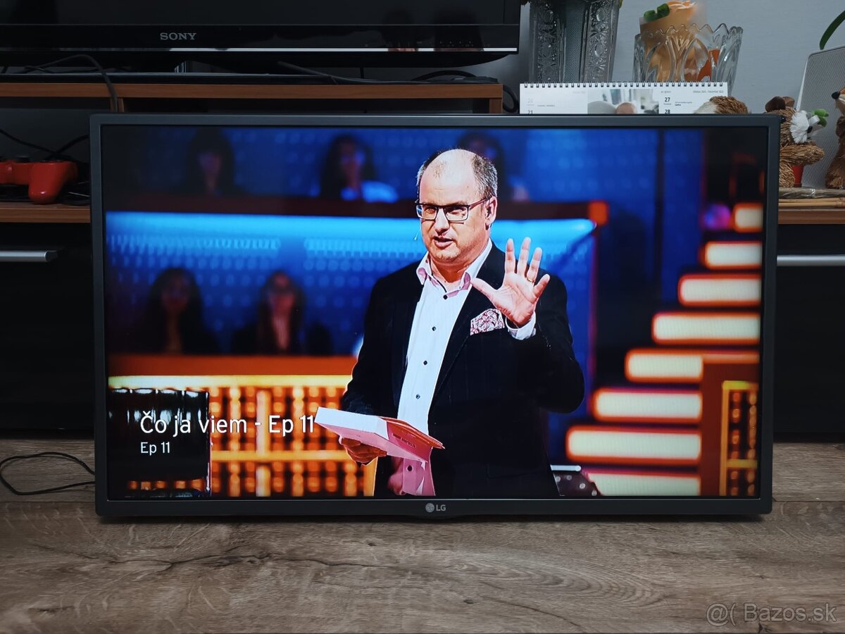 LG 32lh510u – 32” televízor s držiakom na stenu a ovládačom