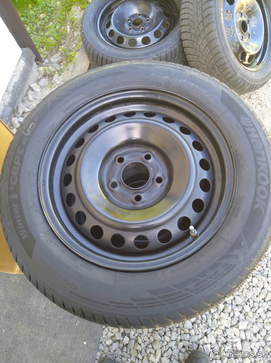 16" KIA,HYUNDAI + TPMS + zimné pneu.