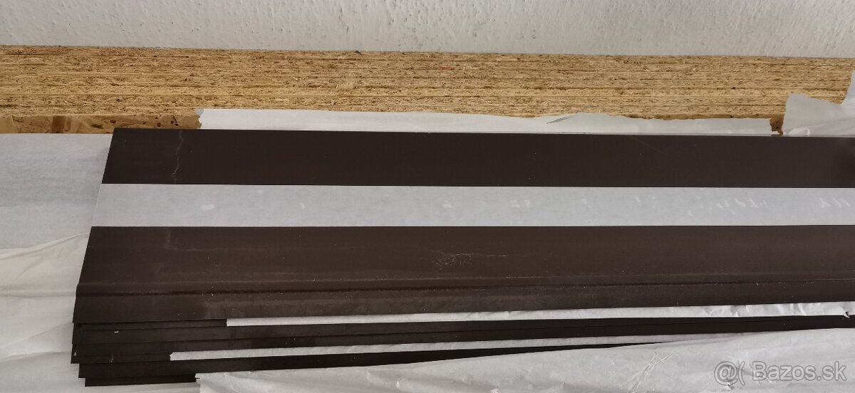 Predám okapovy plech RAL 8017 Bramac 0949609960