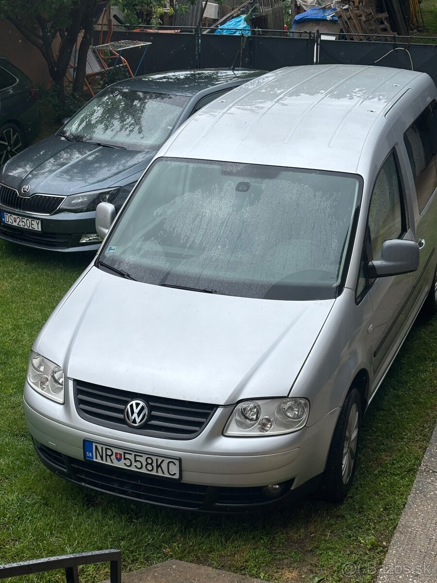 Vw caddy line 1,9 Tdi 77kw