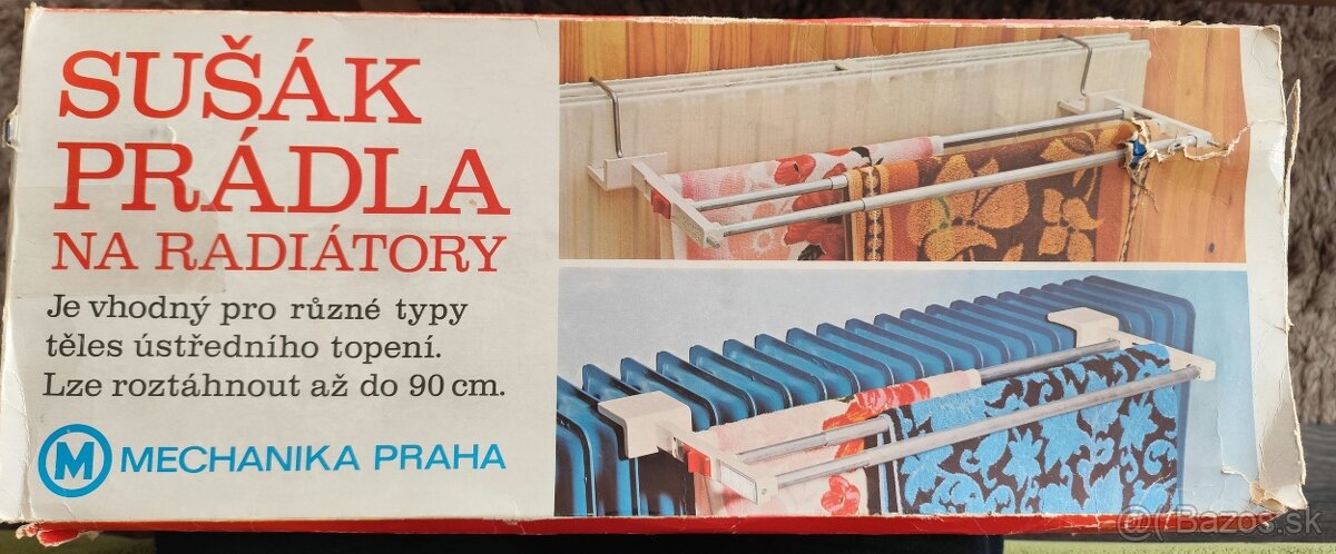 Sušiak na radiátor - retro kúsok