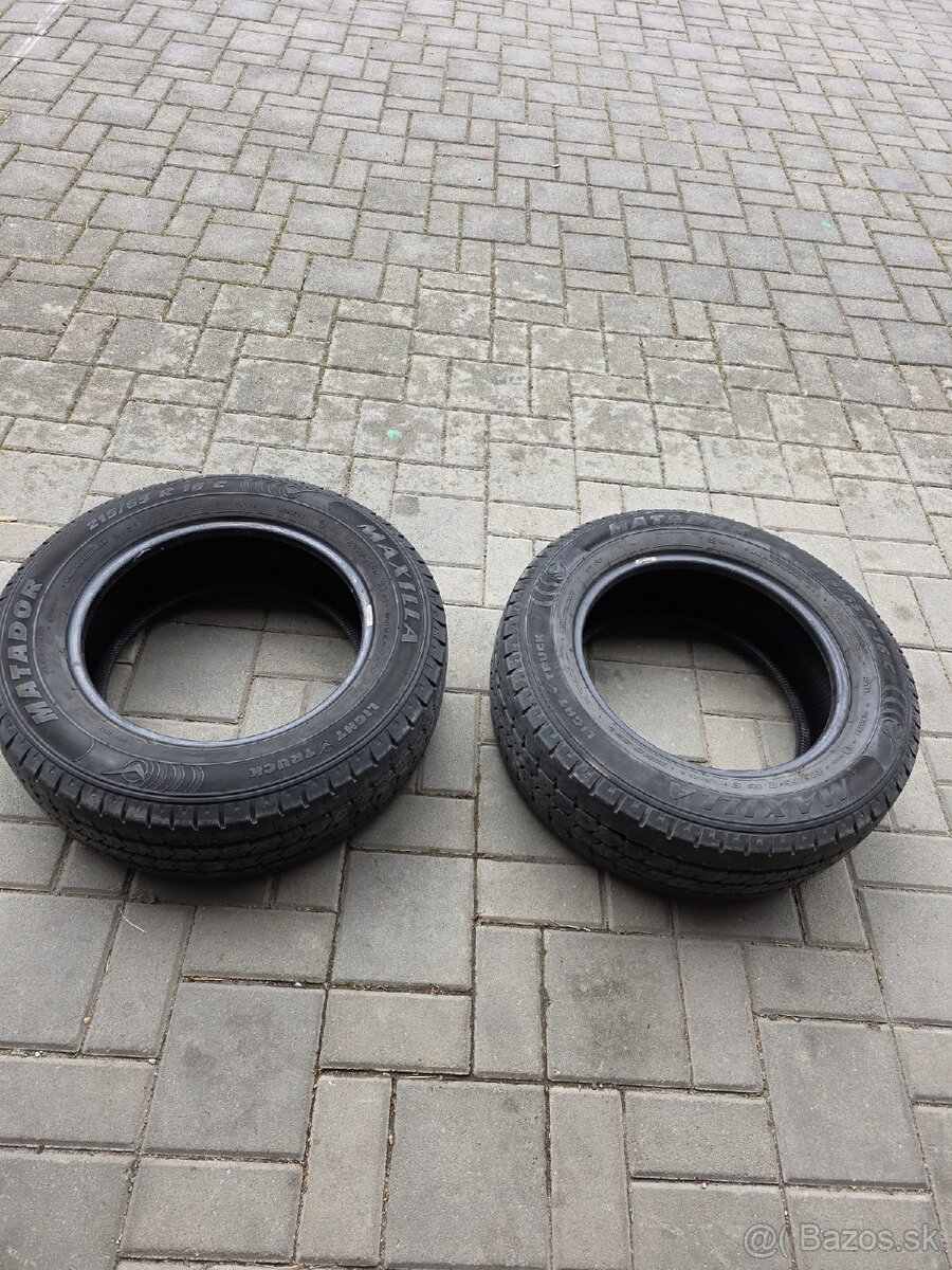 Pneumatiky 215 65 r16c