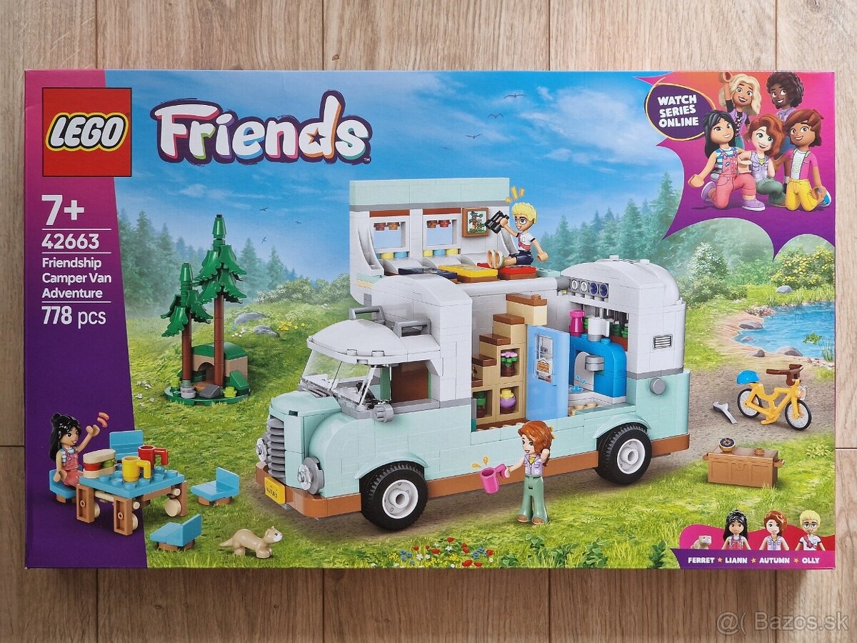 Lego Friends 42663 Dobrodružstvo s karavanom priateľstva