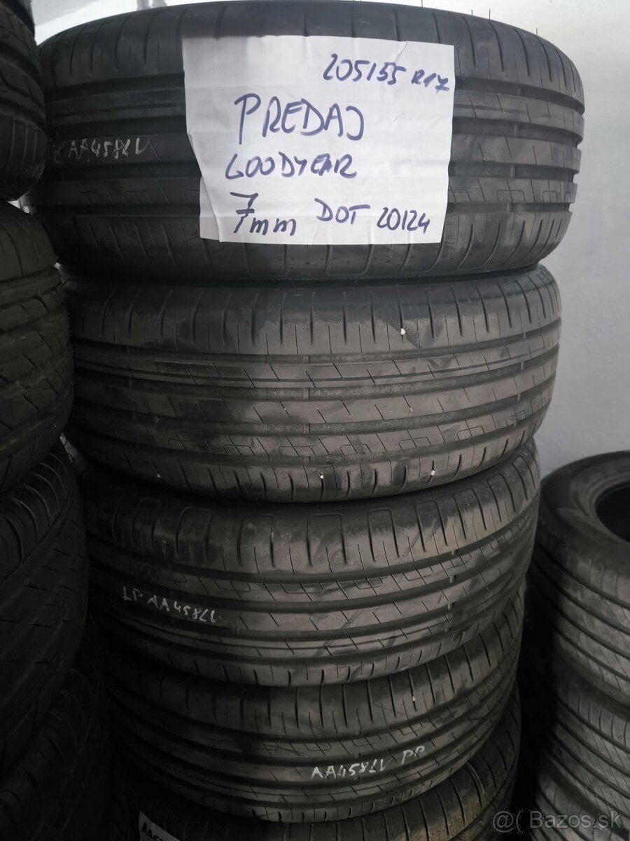 Letné pneumatiky Goodyear Efficient Grip 205/55/ R17