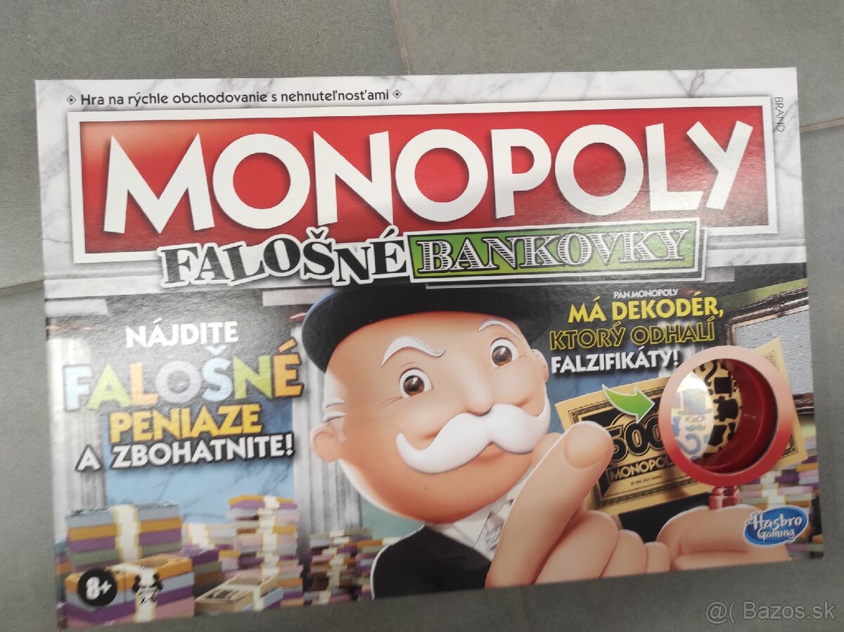 Monopoly - falošné peniaze