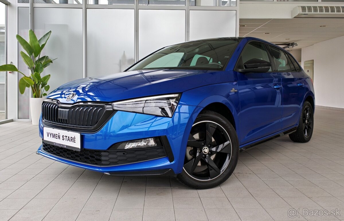 Škoda Scala 1.5 TSI Monte Carlo// AJ NA SPLÁTKY//