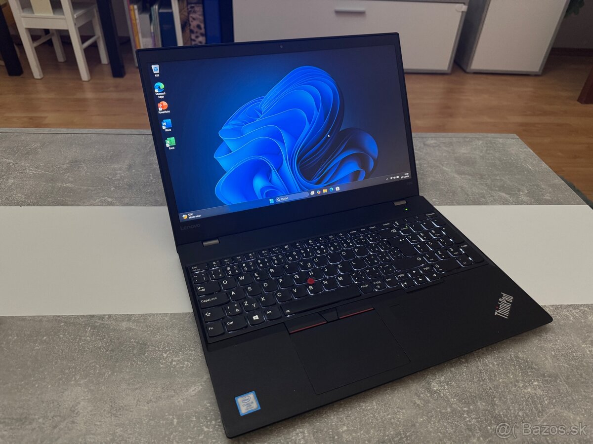 Lenovo ThinkPad T570 i5/16GB/256GB – výkon na programovanie