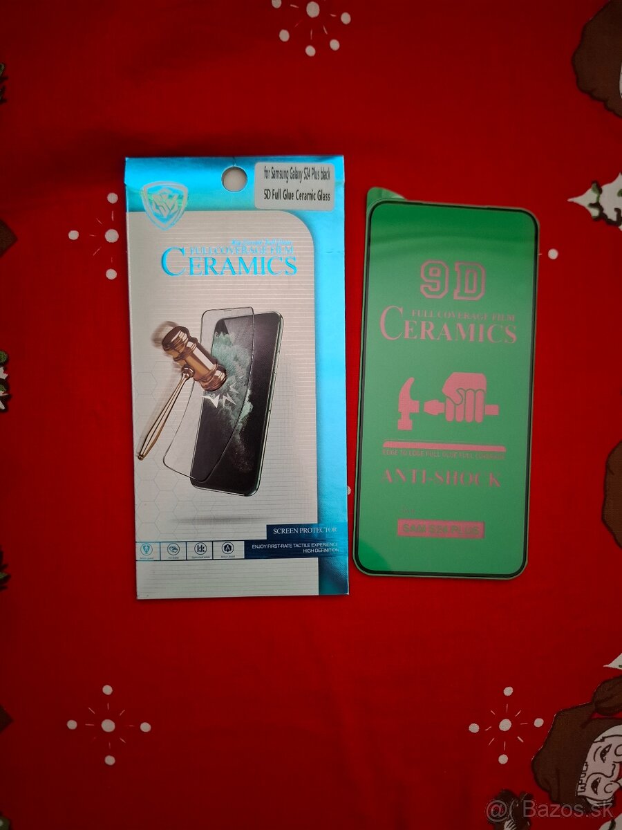 Ochranné sklo na Samsung S24 plus čierne