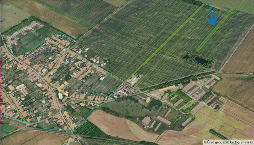 Na predaj investičný pozemok 10 554 m² na farmárske účely