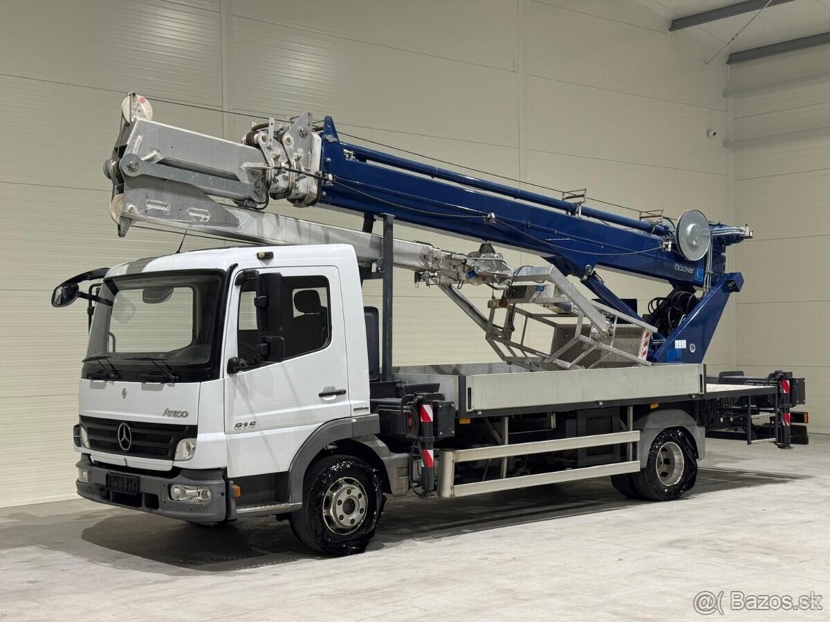 Autožeriav a plošina 32m/1500kg
