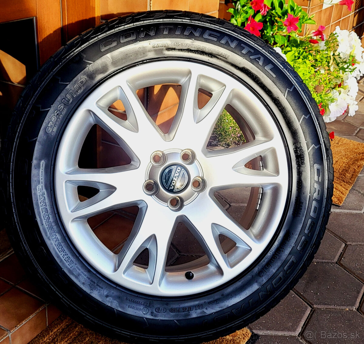 alu R18 5x108, letné pneu 235/60, orig. Volvo XC90 (+XC60)