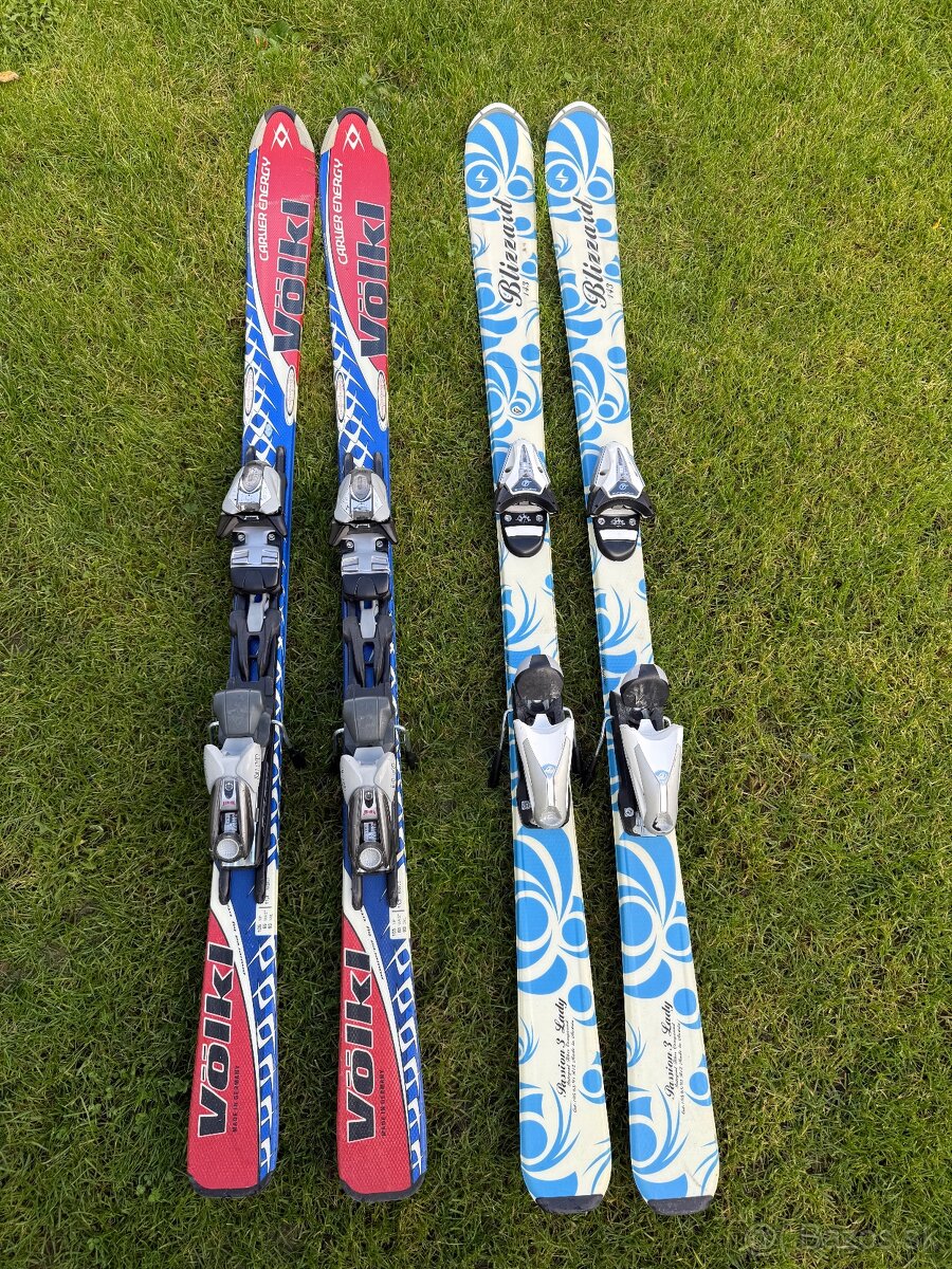 dámske lyže Völky a Blizzard