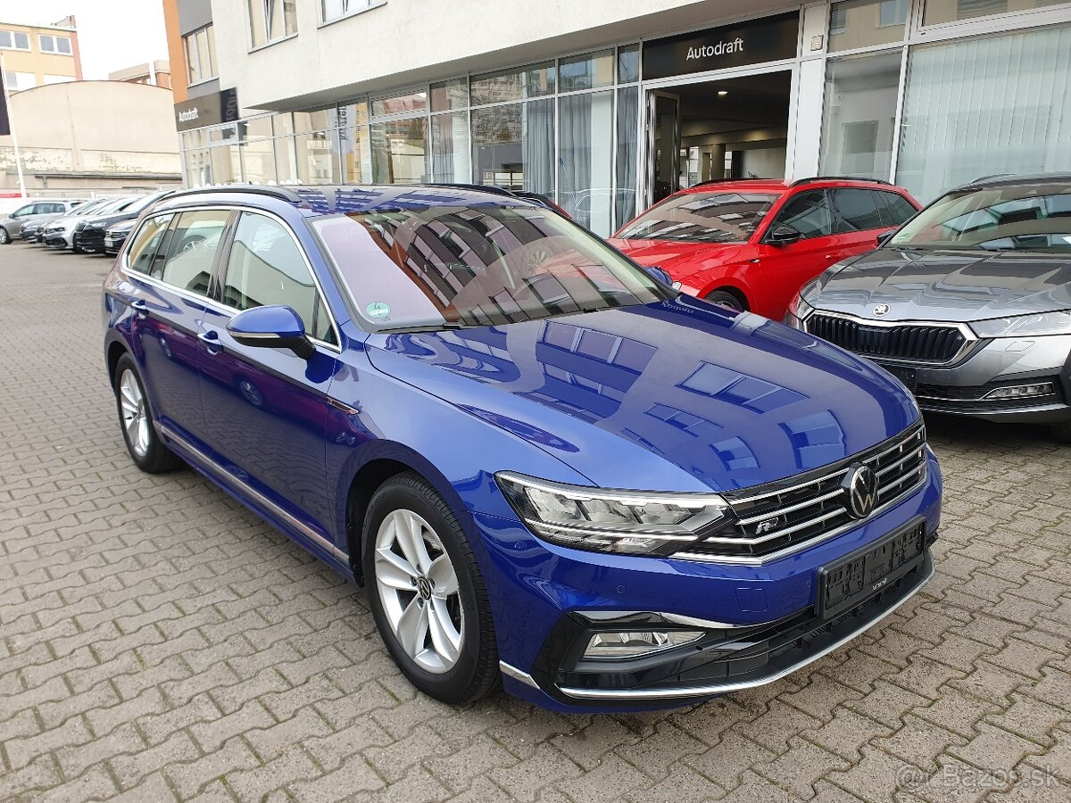 VW Passat B8 2.0 TDI 147kW 4x4 DSG R-Line - záruka Autodraft