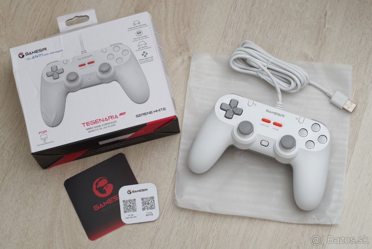 GameSir Tegenaria Lite biely pre PC/Steam/Switch/Android/iOS