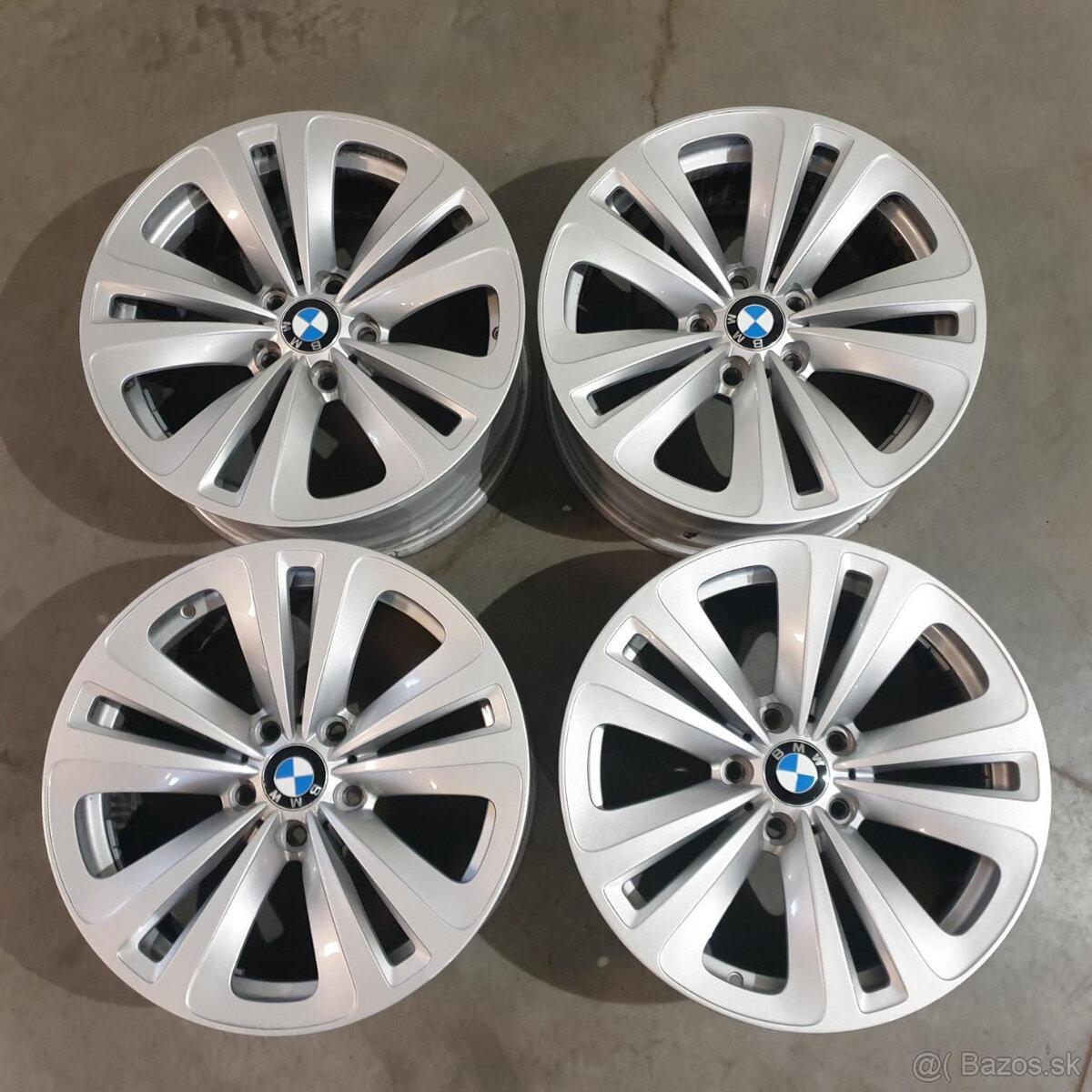 Hliníkové BMW disky 5x120 R18 8J ET30