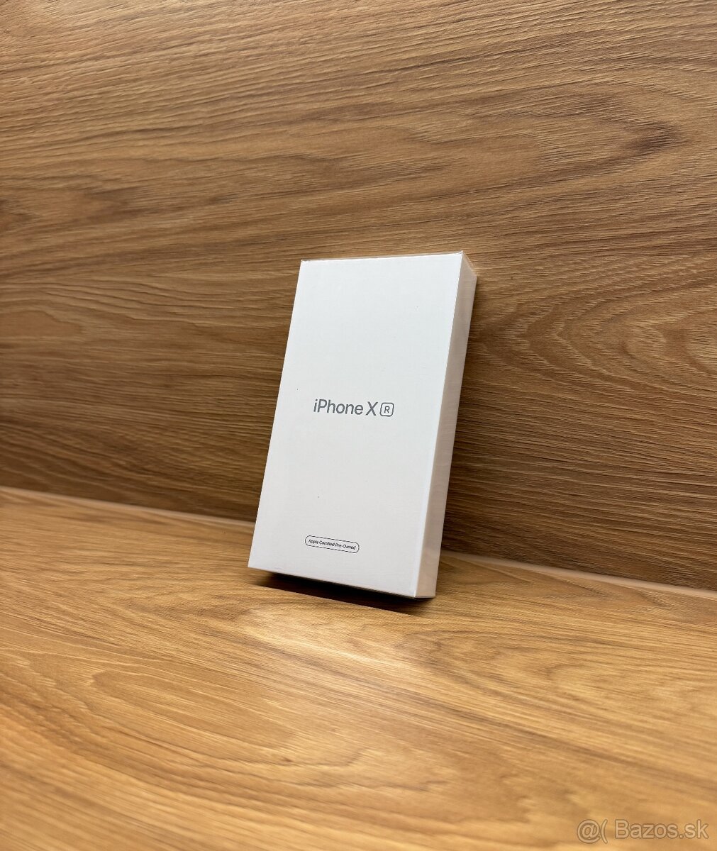 Apple iPhone XR 64GB Black - nový, neaktivovamý