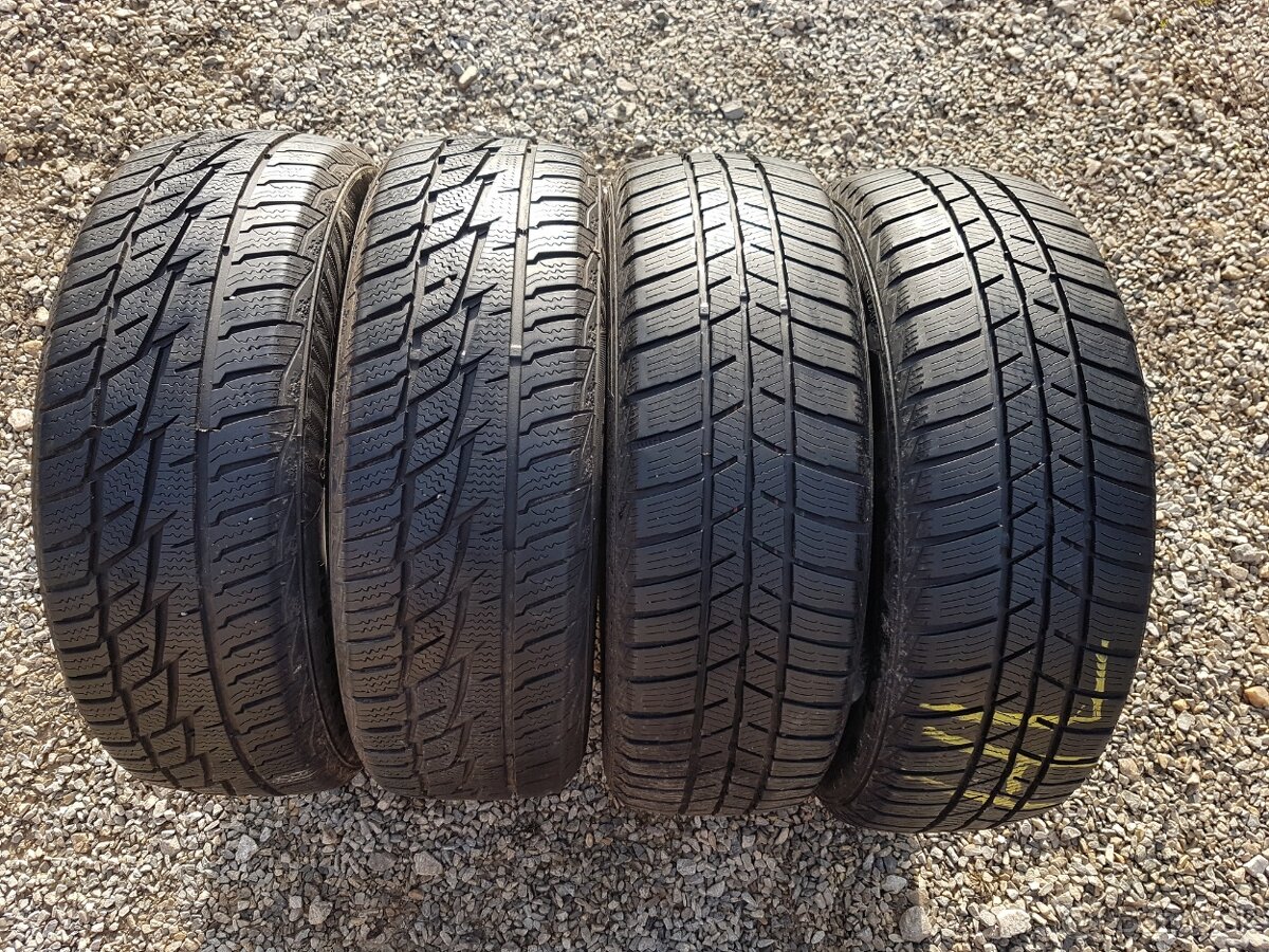 185/60 r15 zimné pneumatiky 2ks Matador a 2ks Barum