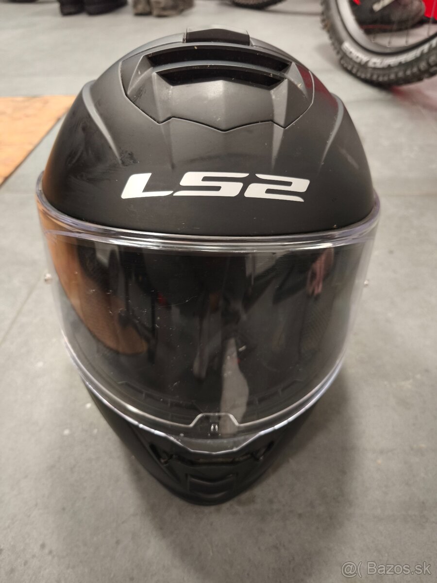 PRILBA LS2 FF800 STORM II SOLID MATNÁ ČIERNA M