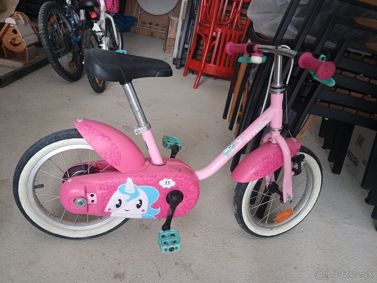 Dievčenský bicykel BTWIN