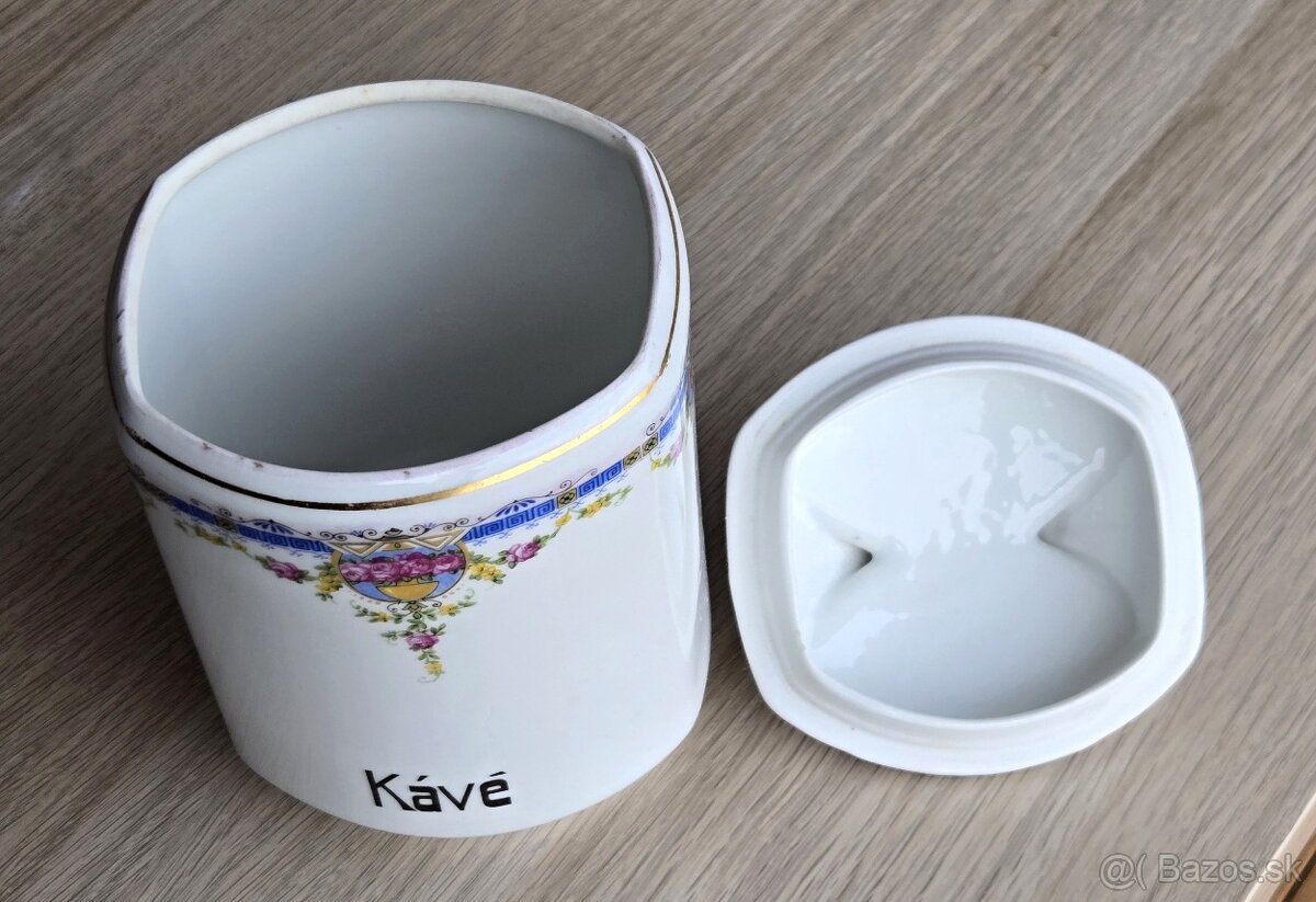 Keramická dóza na kávu