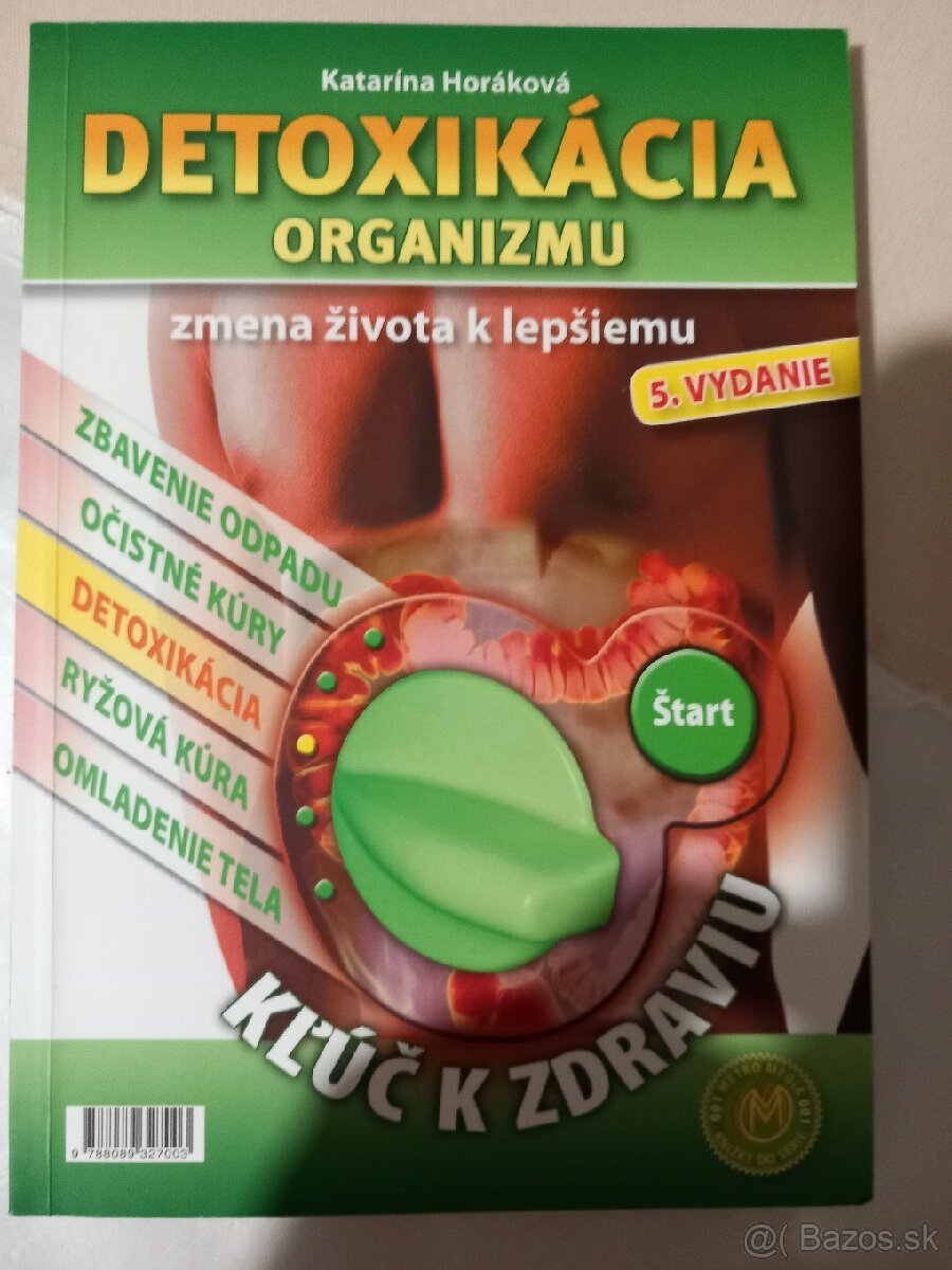 Kniha Detoxikácia organizmu
