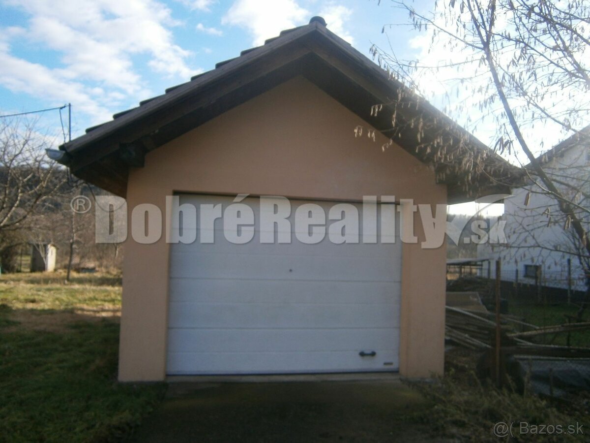 REZERVOVANÉ : 3 izbový rodinný dom v obci Dubník s veľkým po