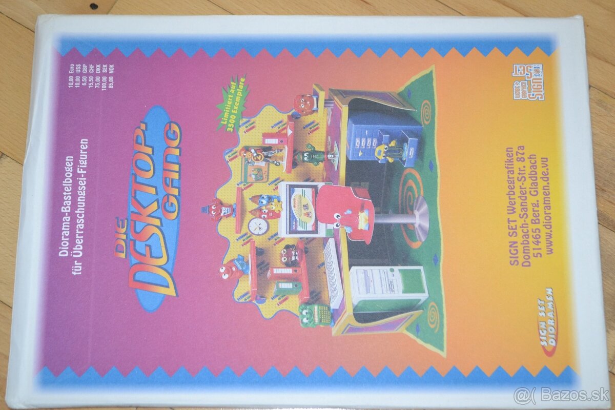 KINDER Diorama-bastelbogen,,
