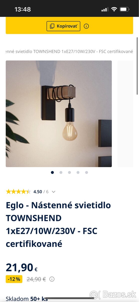 Lampy, svietidla