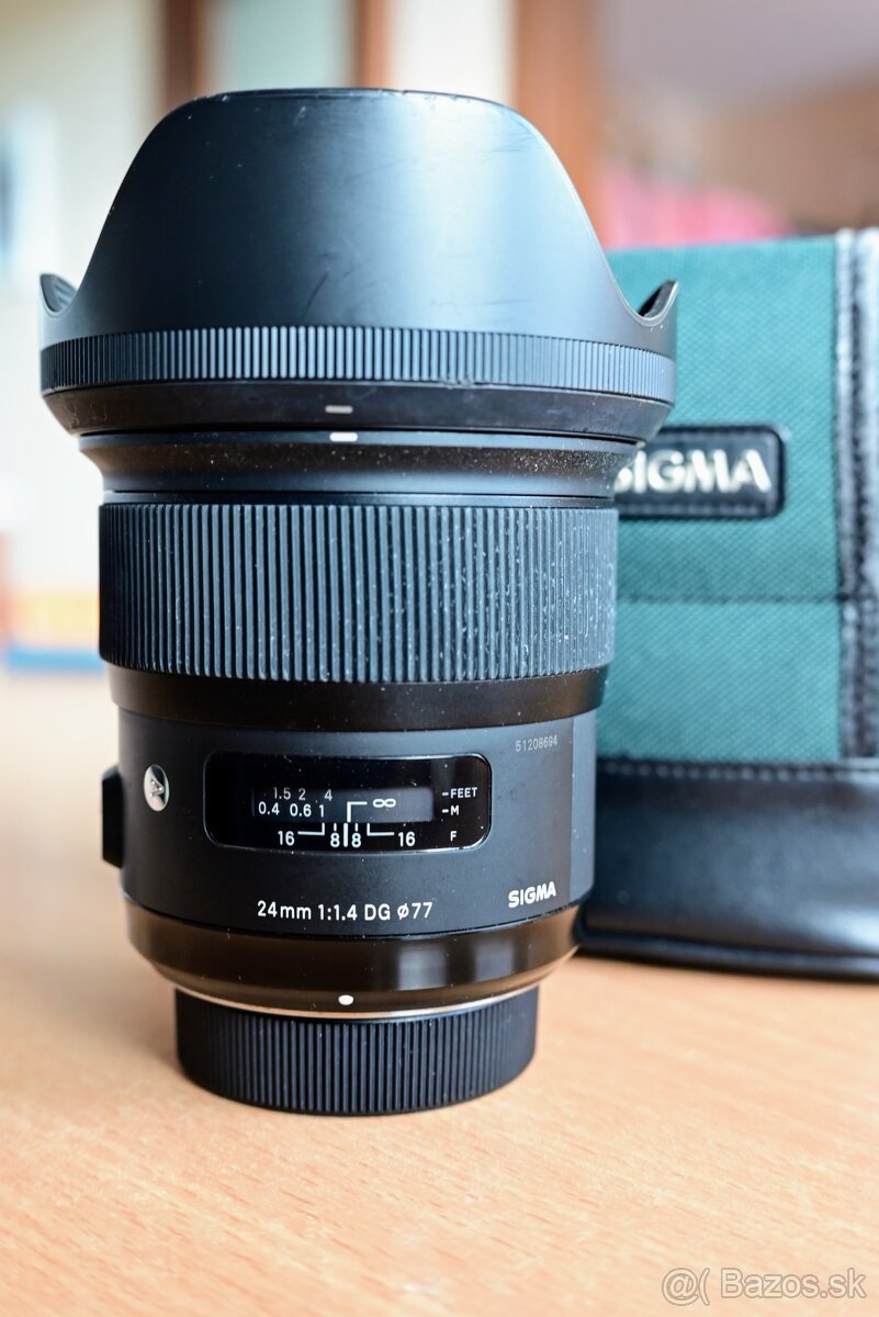 Sigma 24mm 1,4 Nikon f