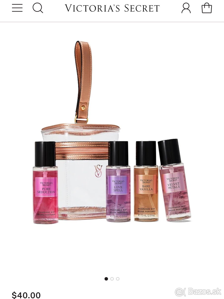 Victoria Secret voniavka, kozmetika