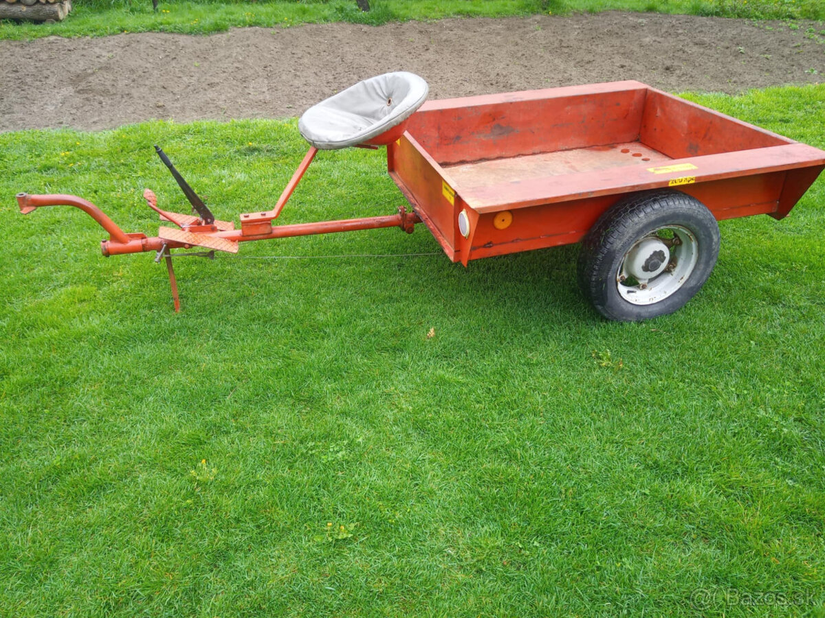 vlečka za malotraktor Terra Vari Agzat