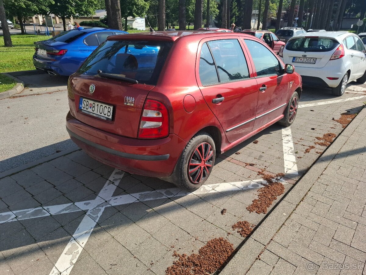 Ponúkam na predaj škoda fabia 1.4 mpi 44 kw r.v 2001