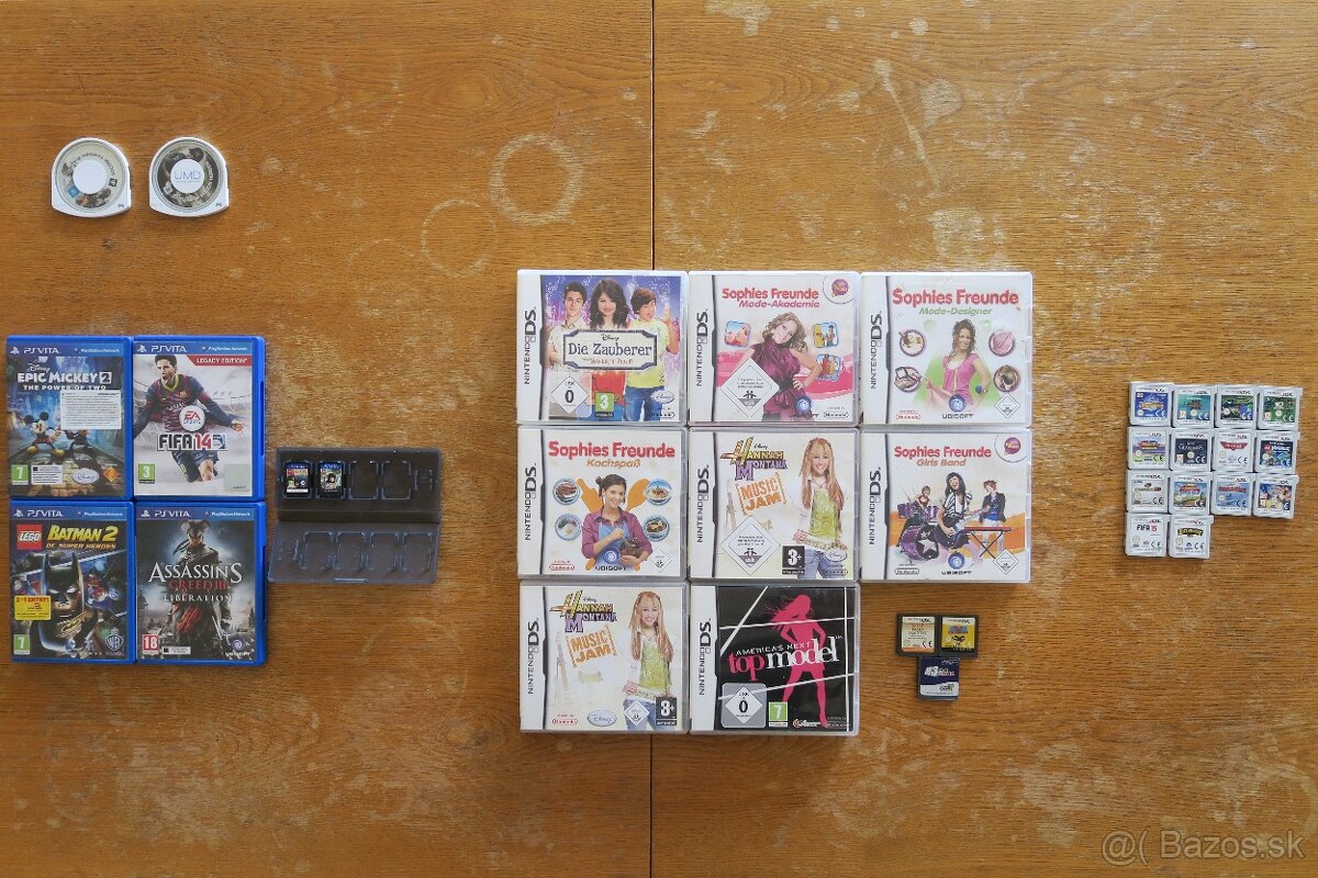 Hry pre rôzne konzoly - PSP, PS VITA, NDS, N3DS