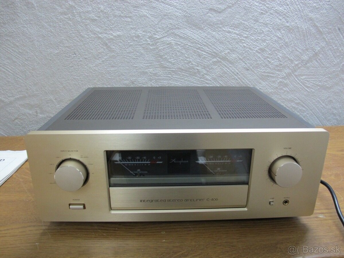 Accuphase E-406 E406 High End integrovaný zosilňovač 2015 se