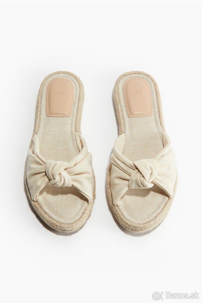Šľapky espadrilky zn. H&M
