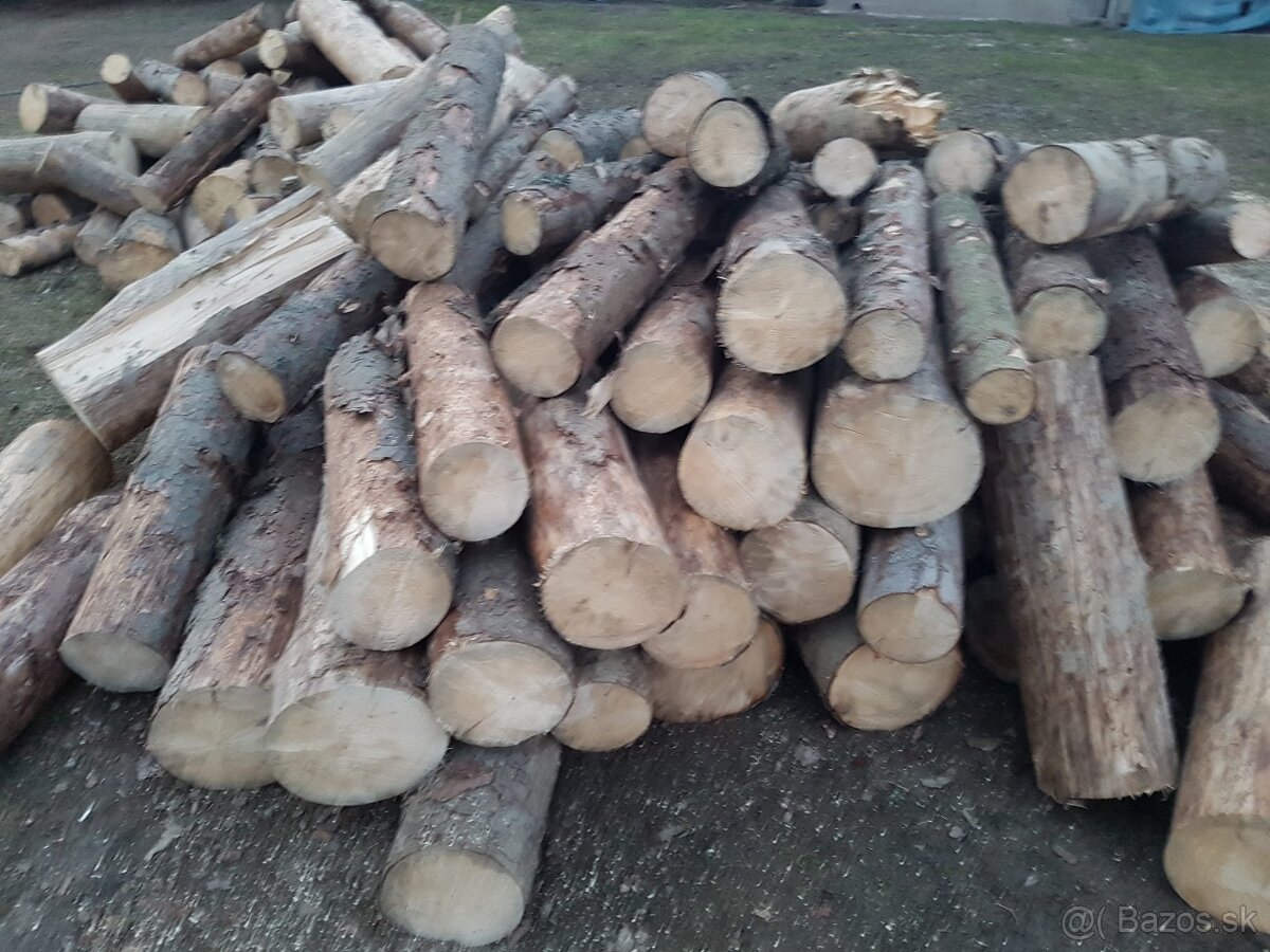 Predám smrekové palivové drevo – 80 cm, suché, 40€/prm