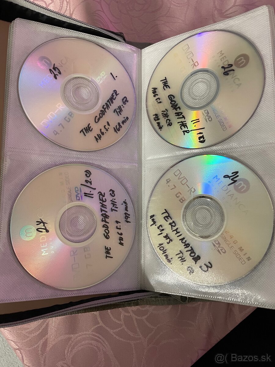 rôzne DVD