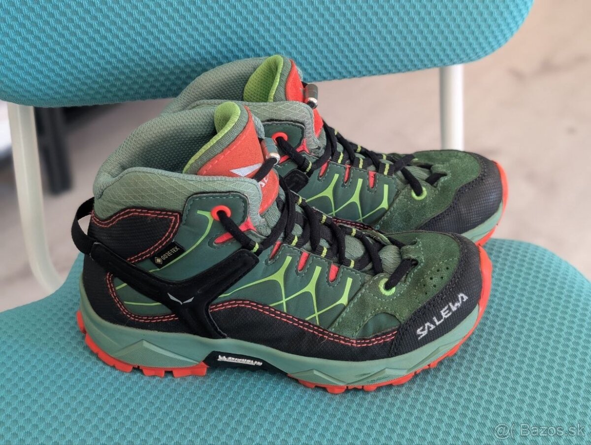 Detské topánky Salewa Alp Trainer Mid GTX, veľkosť 32