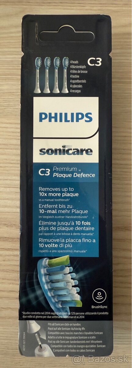 Philips Sonicare C3 hlavice 4ks