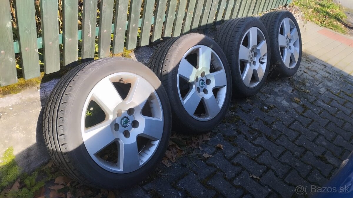 ALU kola Škoda Superb Solid 225/45 R17